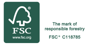 Core contains FSC®-certified* plant fibers